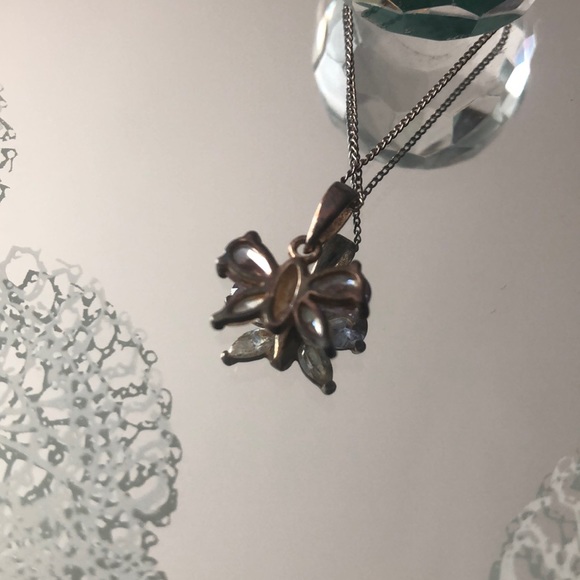 Sterling silver butterfly pendant  🦋 - Picture 3 of 5